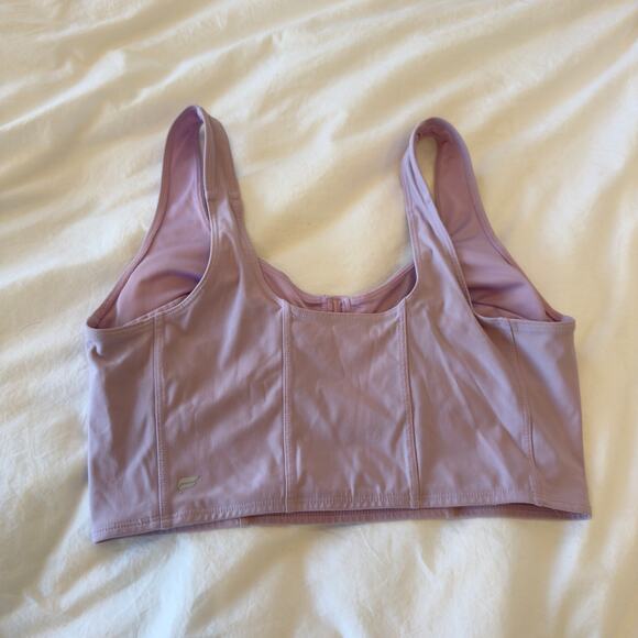 Fabletics Charlotte Low Impact Sports Bra Spring Lilac Size L - Picture 4 of 4